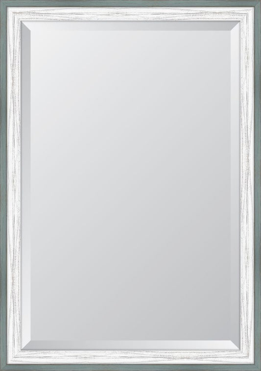 Dixie Grey and White Mirror