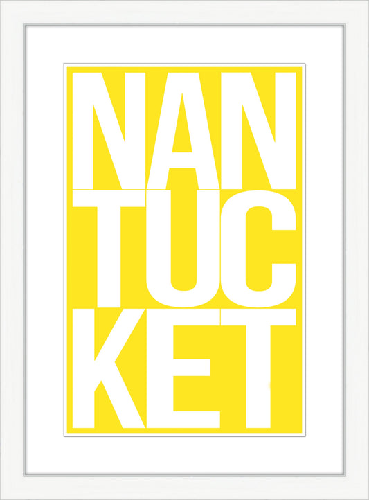 Nantucket in Yellow
