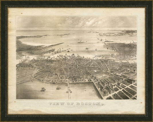 View of Boston July 4 1870