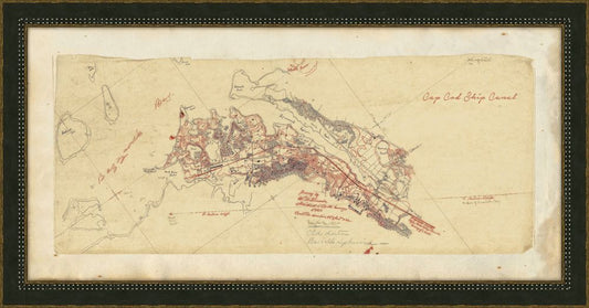 Capecod Ship Canal 1860