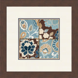 Patchwork Motif Blue I