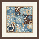 Patchwork Motif Blue III