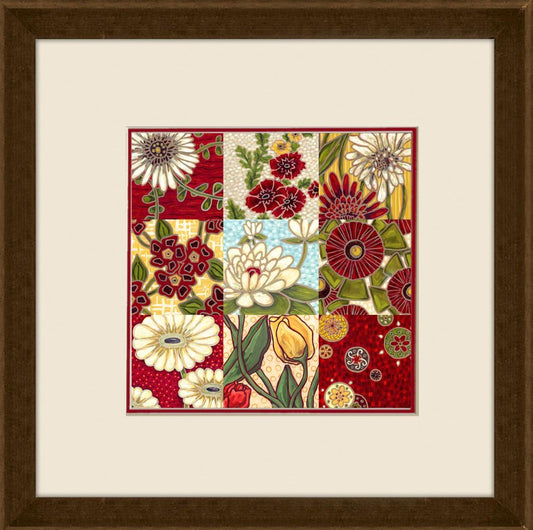 Woodblock Menagerine I