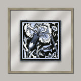 Blue & White Floral Motif I