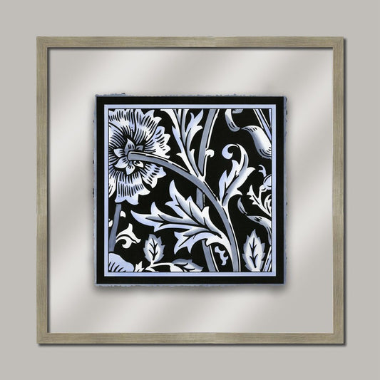 Blue & White Floral Motif IV