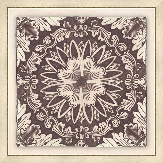 Delft Tiles - Plum II