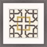 Felt Interlocking - Gray/Gold II