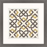 Felt Interlocking - Gray/Gold III