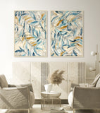 Blue Tangle I Canvas