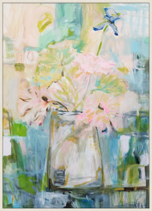 Danish Summer House on Canvas