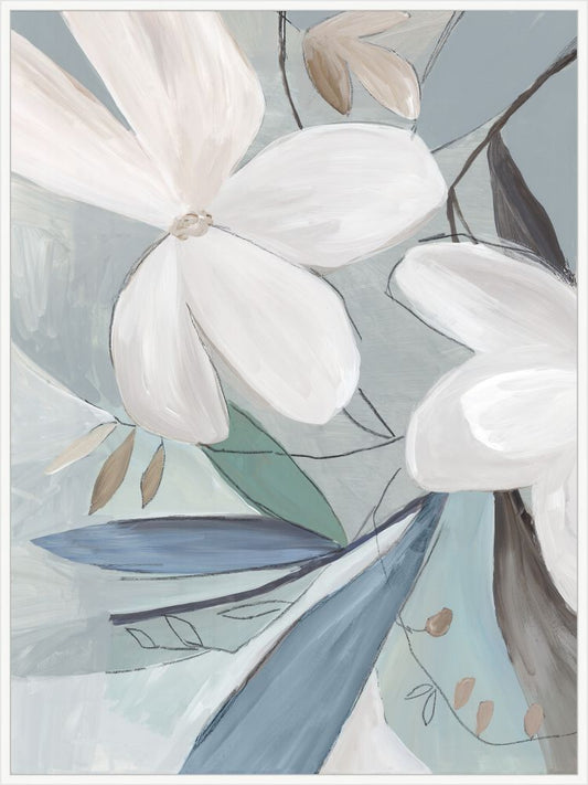 Bluebell Bouquet Bliss II on Canvas