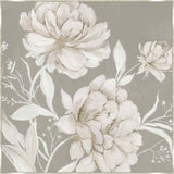 Neutral Peony I on Canvas