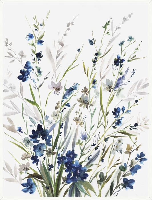 Little Bluebells I on Canvas