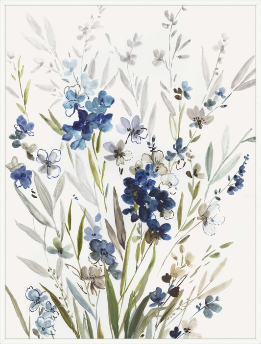 Little Bluebells II on Canvas