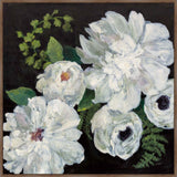 Midnight Bouquet II on Canvas