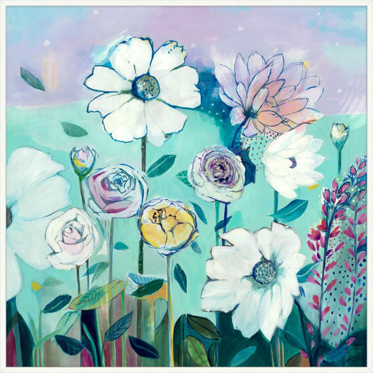 The Life of Flowers II on Canvas