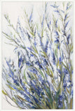 Lavender Flourish on Canvas