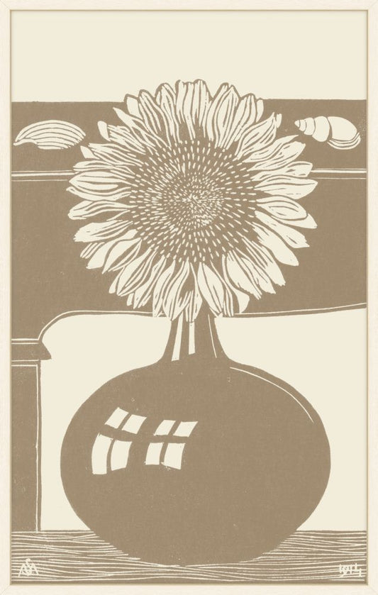 Sunflower in Café Au Lait, Samuel Jessurun de Mesquita, 1914