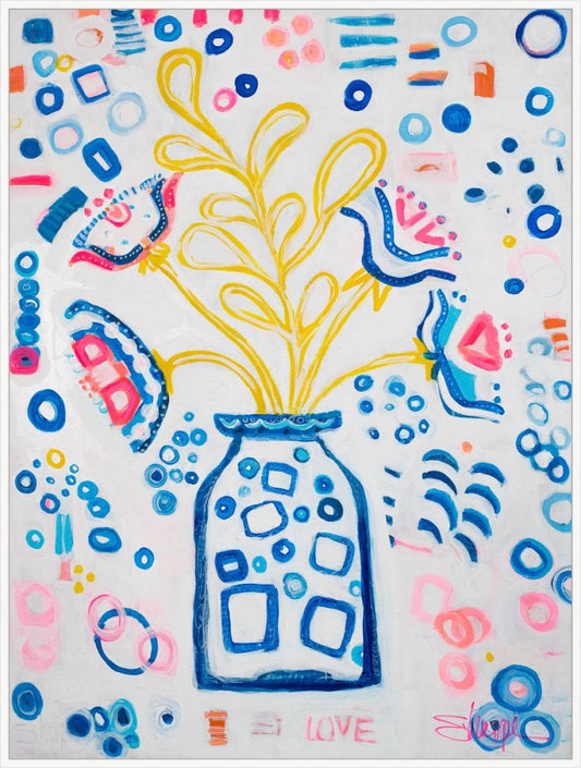 Love in Stockholm I on Canvas