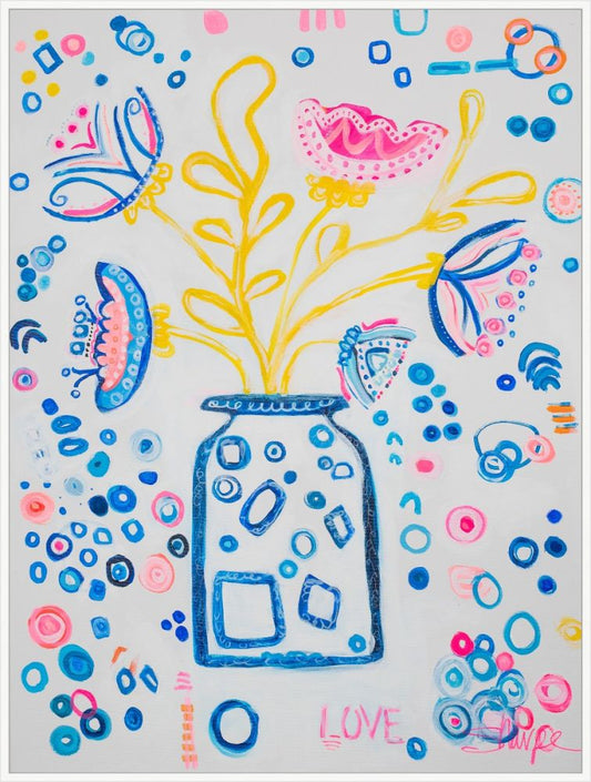 Love in Stockholm II on Canvas