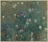 Blooming Clover on Canvas