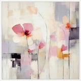 Syphony of Flowers I on Canvas