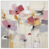 Syphony of Flowers II on Canvas