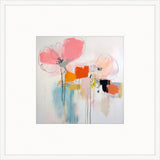 Pink Floral Abstract Collection I