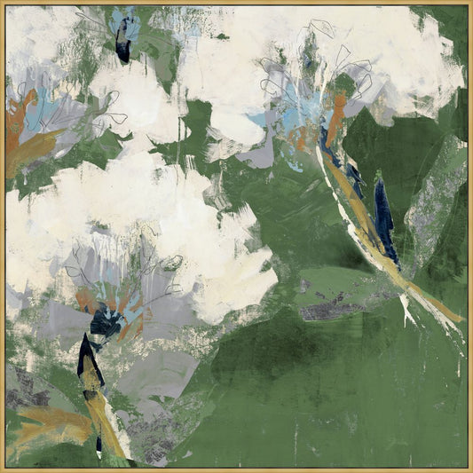 Emerald Enchantment I on Canvas