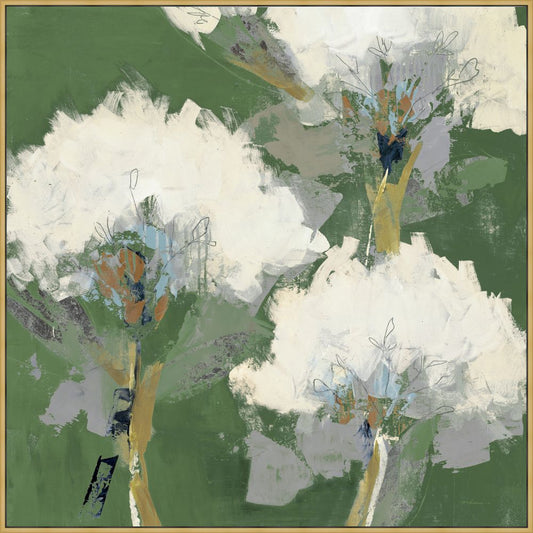 Emerald Enchantment III on Canvas