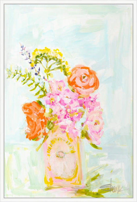 Morning Glory II on Canvas