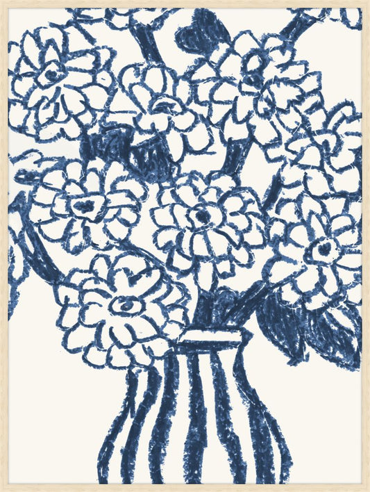 Pastel Bouquet in Blue  Grande II