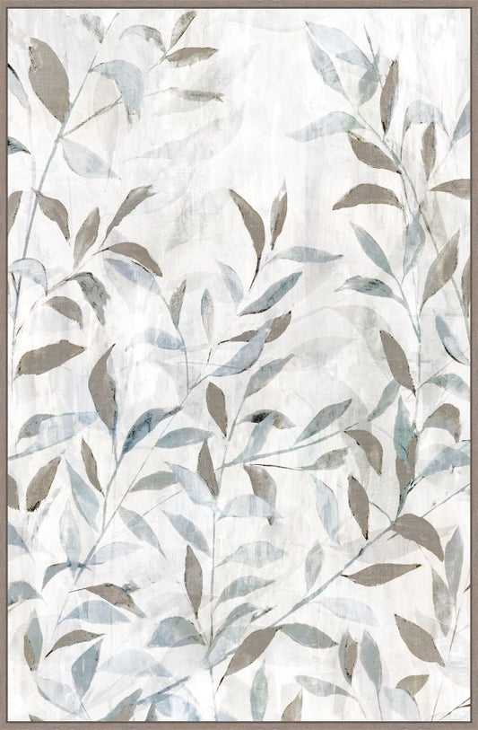 Leafy Whispers I on Canvas