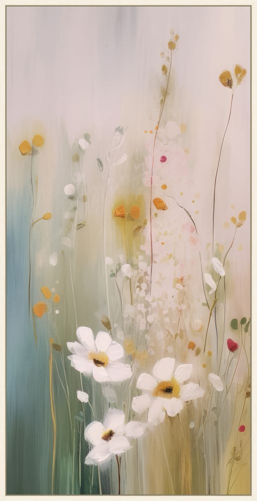 Tranquil Meadow II on Canvas