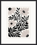 Silhouette Symphony in Black and Taupe II