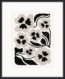 Silhouette Symphony in Black and Taupe III