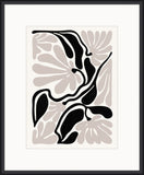 Silhouette Symphony in Black and Taupe IV