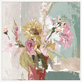 Sunflower Vase Grande  on Canvas