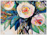 Whitneys Bouquet on Canvas