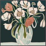 Burning Petals II on Canvas Grande