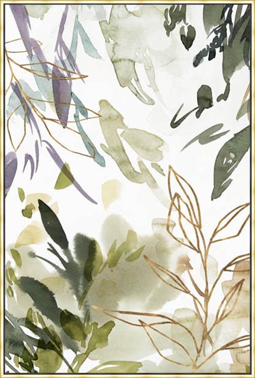 Flourishing Green I Canvas