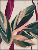 Plum Foliage I Canvas
