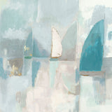 Blue Sails I Boxed Canvas