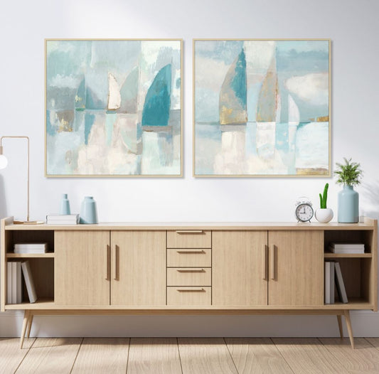 Blue Sails II Canvas