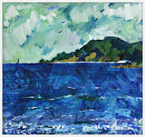 Vibrant Coastline Canvas