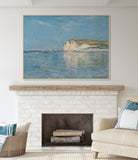 Low Tide at Pourville, near Dieppe, 1882, - Claude Monet Canvas