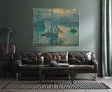 Sunrise (Marine), Claude Monet, 1872 or 1873 on Canvas