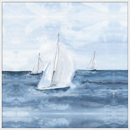 Sailboat V on Canvas