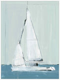 Set Blue Sail II on Canvas