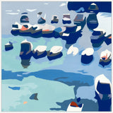 Boat Party I on Canvas